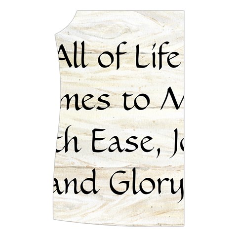 All of Life Come to Me with Ease Joy And Glory 1 Women s Button Up Vest from ArtsNow.com Front Right