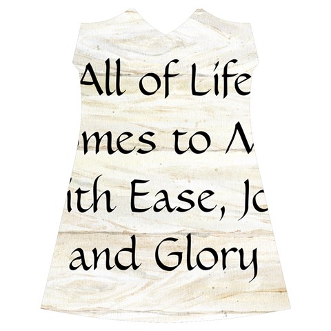 All of Life Come to Me with Ease Joy And Glory 1 Ruffle Detail Chiffon Dress from ArtsNow.com Front