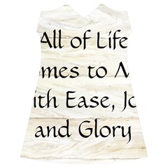 All of Life Come to Me with Ease Joy And Glory 1 Ruffle Detail Chiffon Dress from ArtsNow.com Front
