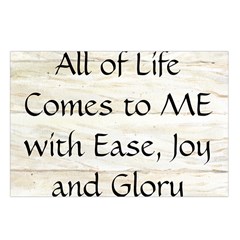 All of Life Come to Me with Ease Joy And Glory 1 Waist Pouch (Small) from ArtsNow.com Loop
