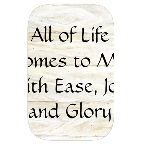 All of Life Come to Me with Ease Joy And Glory 1 Waist Pouch (Large) from ArtsNow.com Back