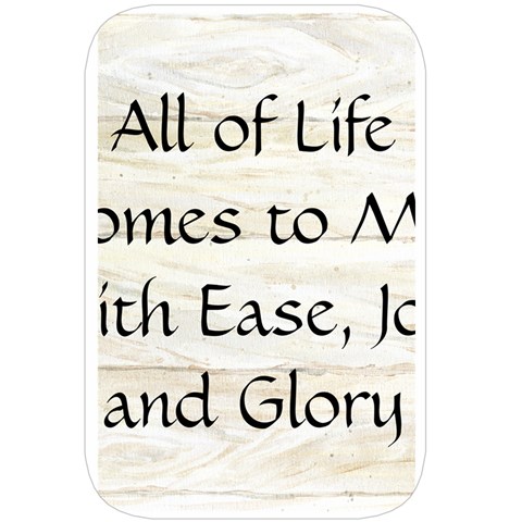 All of Life Come to Me with Ease Joy And Glory 1 Belt Pouch Bag (Large) from ArtsNow.com Back