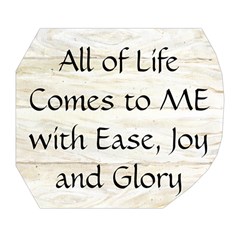 All of Life Come to Me with Ease Joy And Glory 1 Belt Pouch Bag (Large) from ArtsNow.com Tape