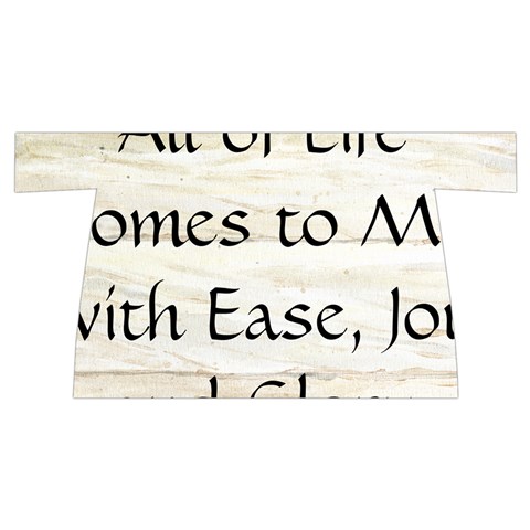 All of Life Come to Me with Ease Joy And Glory 1 Wristlet Pouch Bag (Small) from ArtsNow.com Back