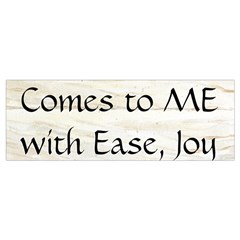 All of Life Come to Me with Ease Joy And Glory 1 Wristlet Pouch Bag (Small) from ArtsNow.com Bottom