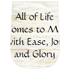 All of Life Come to Me with Ease Joy And Glory 1 Wristlet Pouch Bag (Small) from ArtsNow.com Right Side