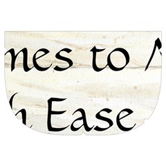 All of Life Come to Me with Ease Joy And Glory 1 Make Up Case (Small) from ArtsNow.com Side Right