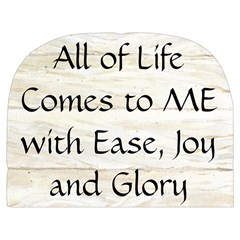 All of Life Come to Me with Ease Joy And Glory 1 Make Up Case (Medium) from ArtsNow.com Back