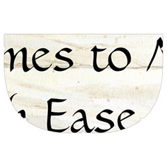 All of Life Come to Me with Ease Joy And Glory 1 Make Up Case (Medium) from ArtsNow.com Side Right