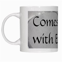 All of Life Come to Me with Ease Joy And Glory 2 White Mugs from ArtsNow.com Left