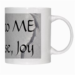 All of Life Come to Me with Ease Joy And Glory 2 White Mugs from ArtsNow.com Right
