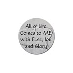 All of Life Come to Me with Ease Joy And Glory 2 Golf Ball Marker (4 pack)