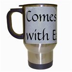 All of Life Come to Me with Ease Joy And Glory 2 Travel Mugs (White)