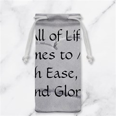 All of Life Come to Me with Ease Joy And Glory 2 Jewelry Bag from ArtsNow.com Back