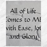 All of Life Come to Me with Ease Joy And Glory 2 Canvas 18  x 24 