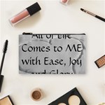 All of Life Come to Me with Ease Joy And Glory 2 Cosmetic Bag (Small)