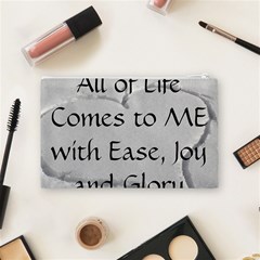 All of Life Come to Me with Ease Joy And Glory 2 Cosmetic Bag (Medium) from ArtsNow.com Back