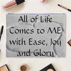 All of Life Come to Me with Ease Joy And Glory 2 Cosmetic Bag (XL) from ArtsNow.com Front