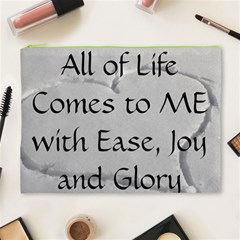 All of Life Come to Me with Ease Joy And Glory 2 Cosmetic Bag (XL) from ArtsNow.com Front
