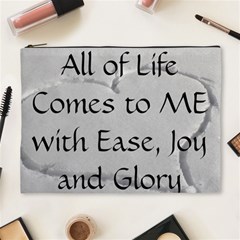 All of Life Come to Me with Ease Joy And Glory 2 Cosmetic Bag (XL) from ArtsNow.com Front