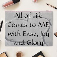 All of Life Come to Me with Ease Joy And Glory 2 Cosmetic Bag (XL) from ArtsNow.com Back