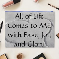 All of Life Come to Me with Ease Joy And Glory 2 Cosmetic Bag (XL) from ArtsNow.com Back