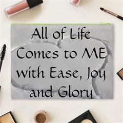 All of Life Come to Me with Ease Joy And Glory 2 Cosmetic Bag (XL) from ArtsNow.com Back