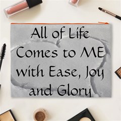 All of Life Come to Me with Ease Joy And Glory 2 Cosmetic Bag (XL) from ArtsNow.com Back
