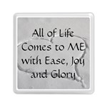All of Life Come to Me with Ease Joy And Glory 2 Memory Card Reader (Square)