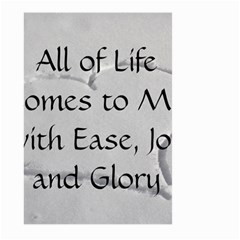 All of Life Come to Me with Ease Joy And Glory 2 Large Garden Flag (Two Sides) from ArtsNow.com Back