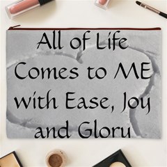 All of Life Come to Me with Ease Joy And Glory 2 Cosmetic Bag (XXXL) from ArtsNow.com Front