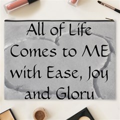 All of Life Come to Me with Ease Joy And Glory 2 Cosmetic Bag (XXXL) from ArtsNow.com Back