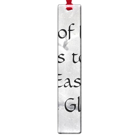 All of Life Come to Me with Ease Joy And Glory 2 Large Book Marks from ArtsNow.com Front