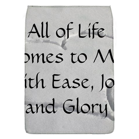 All of Life Come to Me with Ease Joy And Glory 2 Removable Flap Cover (S) from ArtsNow.com Front