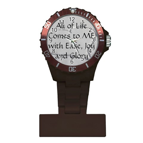 All of Life Come to Me with Ease Joy And Glory 2 Plastic Nurses Watch from ArtsNow.com Front