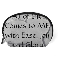 All of Life Come to Me with Ease Joy And Glory 2 Accessory Pouch (Large) from ArtsNow.com Back