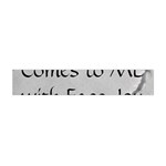 All of Life Come to Me with Ease Joy And Glory 2 Flano Scarf (Mini)