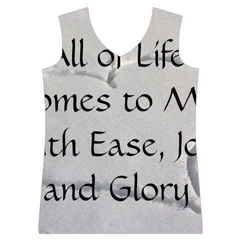 All of Life Come to Me with Ease Joy And Glory 2 Women s Basketball Tank Top from ArtsNow.com Front