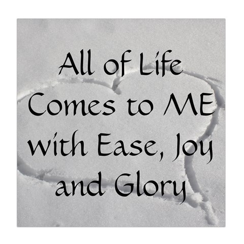 All of Life Come to Me with Ease Joy And Glory 2 Duvet Cover Double Side (Queen Size) from ArtsNow.com Front