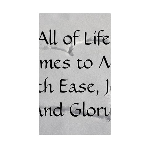 All of Life Come to Me with Ease Joy And Glory 2 Duvet Cover (Single Size) from ArtsNow.com Duvet Quilt