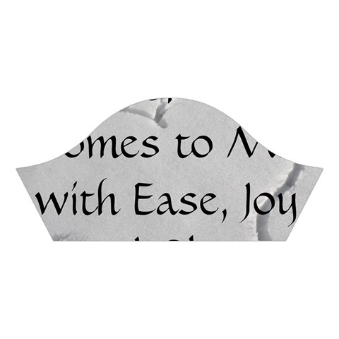 All of Life Come to Me with Ease Joy And Glory 2 Cotton Crop Top from ArtsNow.com Left Sleeve