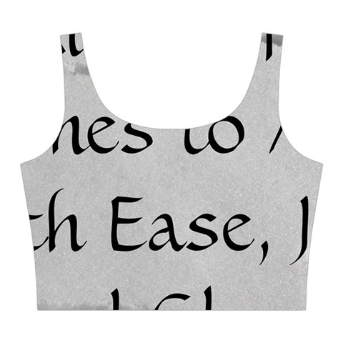 All of Life Come to Me with Ease Joy And Glory 2 Midi Sleeveless Dress from ArtsNow.com Top Front