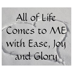 All of Life Come to Me with Ease Joy And Glory 2 Medium Tote Bag from ArtsNow.com Front