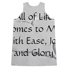 All of Life Come to Me with Ease Joy And Glory 2 Shoulder Cutout Velvet One Piece from ArtsNow.com Back