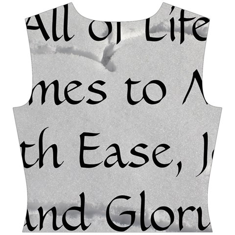 All of Life Come to Me with Ease Joy And Glory 2 Cap Sleeve Wrap Front Dress from ArtsNow.com Back