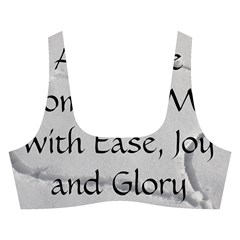 All of Life Come to Me with Ease Joy And Glory 2 Cross Back Hipster Bikini Set from ArtsNow.com Front
