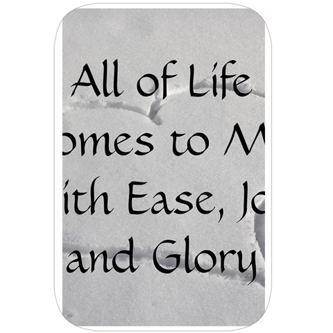 All of Life Come to Me with Ease Joy And Glory 2 Belt Pouch Bag (Large) from ArtsNow.com Back