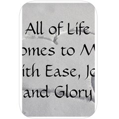 All of Life Come to Me with Ease Joy And Glory 2 Belt Pouch Bag (Large) from ArtsNow.com Back