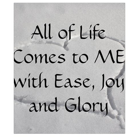 All of Life Come to Me with Ease Joy And Glory 2 Belt Pouch Bag (Large) from ArtsNow.com Back Strap