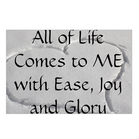 All of Life Come to Me with Ease Joy And Glory 2 Belt Pouch Bag (Large) from ArtsNow.com Loop